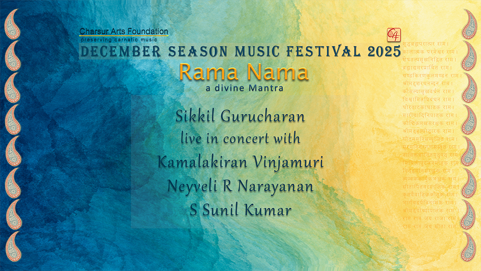 Sikkil Gurucharan - DS2025  